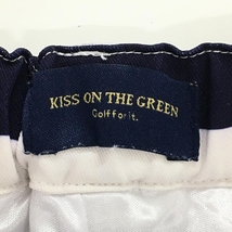 キスオンザグリーン スカート ネイビー×白 ボーダー 内側インナーパンツ レディース 2(M) ゴルフウェア kiss on the green_画像4