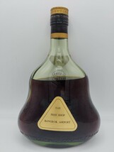 【未開栓】 ヘネシー エクストラ 金キャップ グリーンボトル 箱付き 700ml 40% COGNAC HENNESSY EXTRA コニャック 液面低下 ●549_画像3