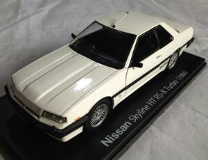 ■国産名車コレクション■アシェット■Nissan Skyline HT HT RS-X Turbo(1984)■日産スカイライン■1/24■白■14■