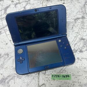 MYG-1694 激安 ゲー厶機 本体 New Nintendo 3DS LL 動作未確認 ジャンク 同梱不可