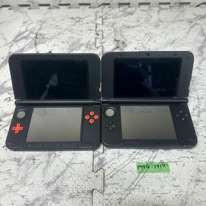 MYG-1717 激安 ゲー厶機 本体 Nintendo 3DS LL 動作未確認 2点 まとめ売り ジャンク 同梱不可