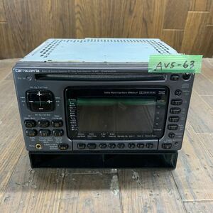 AV5-63 super-discount car stereo Carrozzeria Pioneer FH-M75 NE007067 CD cassette equalizer player deck electrification not yet verification Junk 