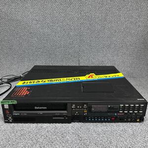 MYM5-43 激安 SONY SL-F5 VIDEO CASSETTE RECORDER ベータマックス ビデオデッキ 通電OK 中古現状品 ※3回再出品で処分