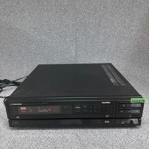 MYM5-82 激安 PIONEER レーザーディスクプレーヤー CLD-77 LASERVISION/CD/CDV PLAYER パイオニア 通電OK 中古現状品 ※3回再出品で処分