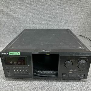 MYM5-94 激安 SONY CDP-CX350 COMPACT DISC PLAYER CDプレーヤー CDチェンジャー ソニー 通電OK 中古現状品 ※3回再出品で処分