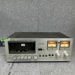 MYM5-97 激安 SHARP OPTONICA stereo cassette deck RT-1150 ステレオテープデッキ 通電OK 中古現状品 ※3回再出品で処分