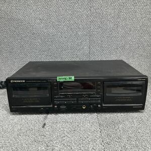 MYM5-98 激安 カセットデッキ PIONEER T-W01AR STEREO CASSETTE DECK パイオニア 通電OK 中古現状品 ※3回再出品で処分