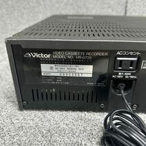 MYM5-131 激安 ビデオレコーダー Victor HR-D725 VIDEO CASSETTE RECORDER ビクター 通電OK 中古現状品 ※3回再出品で処分_画像5