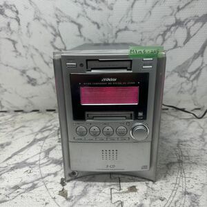 MYM5-208 激安 Victor MICRO COMPONENT MD SYSTEM UX-J55MD 5-CD CHANGER 通電OK 中古現状品 ※3回再出品で処分