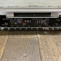 AV5-215 激安 カーステレオ MDプレーヤー KENWOOD RX-691MD 30305977 MD FM/AM 本体のみ 簡易動作確認済み 中古現状品_画像2