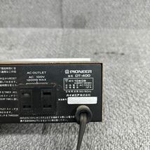 MYM5-247 激安 オーディオタイマー PIONEER DT-400 DIGITAL TIMER パイオニア 通電OK 中古現状品 ※3回再出品で処分_画像4