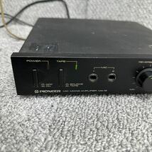 MYM5-248 激安 マイクミキシングアンプ PIONEER MA-12 MIC MIXING AMPLIFIER パイオニア 通電OK 中古現状品 ※3回再出品で処分_画像2