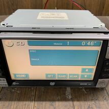 AV5-237 激安 カーナビ TOYOTA NDCN-W55 08545-00N31 CQ-XS0502C DVDナビ CD FM/AM 本体のみ 簡易動作確認済 中古現状品_画像3