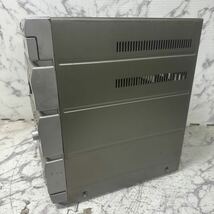 MYM5-283 激安 SHARP MD/CD STEREO MD-X3 ミニコンポ 通電不可 ジャンク品 ※3回再出品で処分_画像4