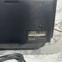 MYM5-319 激安 SONY VIDEOCASSETTE RECORDER SL-7100 ビデオカセットレコーダー 通電OK 中古現状品 ※3回再出品で処分_画像7