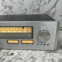 MYM5-322 激安 Lo-D AM-FM STEREO TUNER FT-420 ステレオチューナー 通電OK 中古現状品 ※3回再出品で処分_画像3