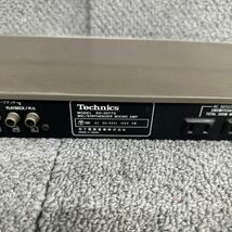 MYM5-362 激安 Technics SH-3077G Mic/Synthesizer Mixing Amp マイクシンセサイザー ミキシングアンプ 通電OK中古現状品※3回再出品で処分_画像4