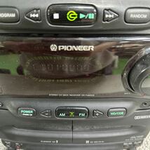 MYM5-373 激安 PIONEER XR-P3600G STEREO CD CASSETTE DECK RECEIVER レシーバー パイオニア 通電OK 中古現状品 ※3回再出品で処分_画像2