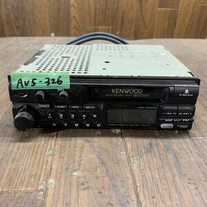 AV5-326 激安 カーステレオ テープデッキ KENWOOD KRC-707 90703638 カセット FM/AM レシーバー 通電未確認 ジャンク