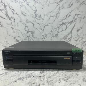MYM5-417 super-discount SONY CD CDV LD PLAYER MDP-RS10 electrification un- possible junk *3 times re-exhibition . liquidation 