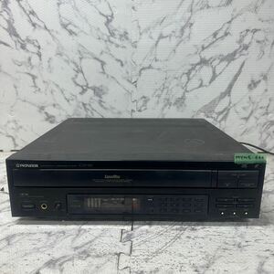 MYM5-446 super-discount PIONEER COMPATIBLE LASERDISC PLAYER CLD-110 LD player electrification OK used present condition goods *3 times re-exhibition . liquidation 