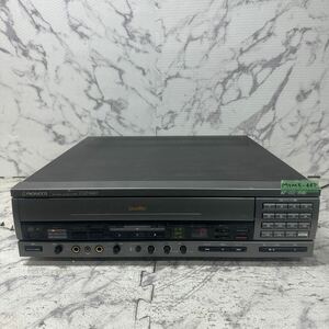 MYM5-457 super-discount PIONEER CD CDV LD PLAYER CLD-K80 LD player electrification OK used present condition goods *3 times re-exhibition . liquidation 