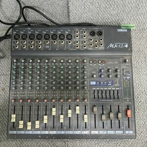 MYM5-464 激安 アナログミキサー YAMAHA MX12/4 MIXING CONSOLE ミキシングコンソール ヤマハ 通電OK 中古現状品 ※3回再出品で処分