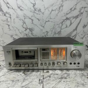 MYM5-467 super-discount PIONEER STEREO CASSETTE TAPE DECK CT-600M cassette deck electrification OK used present condition goods *3 times re-exhibition . liquidation 