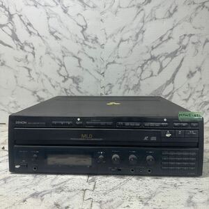 MYM5-491 super-discount DENON LASERDISC PLAYER LA-1050K LD player electrification un- possible junk *3 times re-exhibition . liquidation 