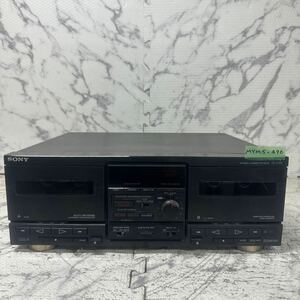 MYM5-496 激安 SONY STEREO CASSETTE DECK TC-V725 カセットデッキ 動作未確認 中古現状品 ※3回再出品で処分