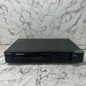 MYM5-503 激安 SONY FM/AM STEREO TUNER ST-S500 チューナー 通電OK 中古現状品 ※3回再出品で処分