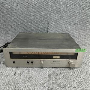 MYM5-517 激安 ステレオチューナー Technics ST-3050 FM/AM Stereo Tuner テクニクス 通電OK 中古現状品 ※3回再出品で処分