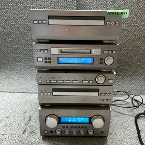 MYM5-599 激安 PIONEER SX-R9 PD-R9 MJ-R5 EF-R5 CT-R5 チューナー アンプ カセット リミックス MD CD 通電OK 中古現状品※3回再出品で処分