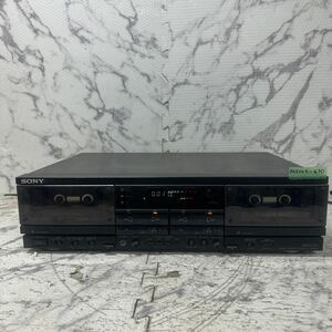 MYM5-630 激安 SONY STEREO CASSETTE DECK TC-WR900 カセットデッキ 通電OK 中古現状品 ※3回再出品で処分