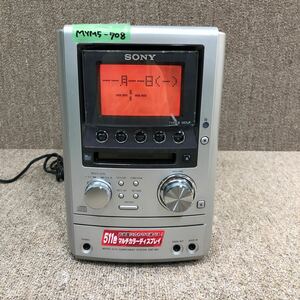 MYM5-708 激安 SONY COMPONENT SYSTEM CMT-M3 ミニコンポ 通電OK 中古現状品 ※3回再出品で処分