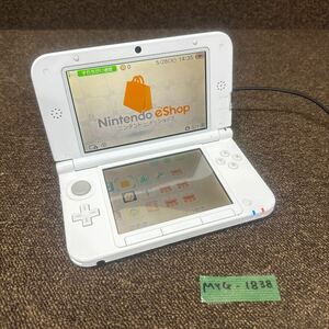 MYG-1838 激安 ゲー厶機 本体 Nintendo 3DS LL 通電OK ジャンク 同梱不可