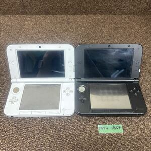 MYG-1859 激安 ゲー厶機 本体 Nintendo 3DS LL 動作未確認 2点 まとめ売り ジャンク 同梱不可