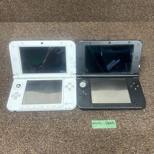 MYG-1860 激安 ゲー厶機 本体 Nintendo 3DS LL 動作未確認 2点 まとめ売り ジャンク 同梱不可