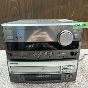 MYM5-971 激安 KENWOOD A-G9 DP-MG9 CD プリメインアンプ チューナー 通電OK 中古現状品 ※3回再出品で処分