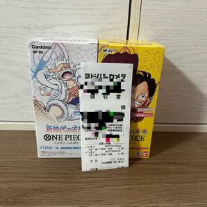 ［自分自身で購入した2BOX］ 新時代の主役 ~OP-05~ 500年後の未来 ~OP-07 ワンピースカード ONE PIECE ハンコック ニカ コミパラの画像1