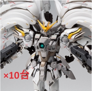 10台セットGUNDAM FIX FIGURATION METAL COMPOSITE ウイングガンダムスノーホワイトプレリュード【15周年特別販売】