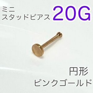 20G нос серьги круглый Mini серьги-гвоздики Gold нержавеющая сталь пирсинги 