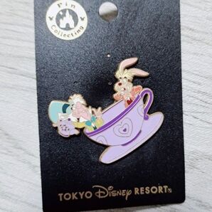 ディズニー アリスのティーパーティー ピンバッチ
