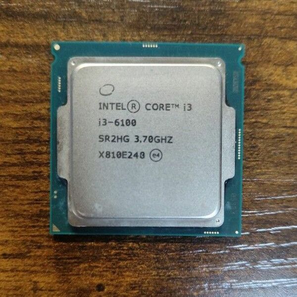 【中古動作確認済】Intel Core i3-6100 lga1151
