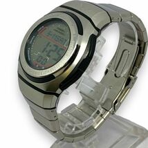 ■稼働品・希少　CASIO カシオ　Wave Ceptor　電波時計　WV-54J　デジタル　クォーツ　メンズ腕時計　新品電池交換済_画像3