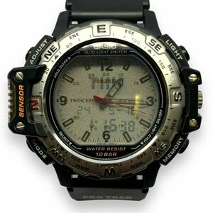 ■稼働品・美品　CASIO カシオ PROTREK プロトレック PRT-50　クォーツ 腕時計　純正ベルト　アナデジ/デジアナ