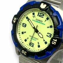 ■稼働品・希少　CASIO DIVER　カシオ ダイバー　MD-743　カジキ　スクリューバック式　メンズ腕時計　新品電池交換済_画像2