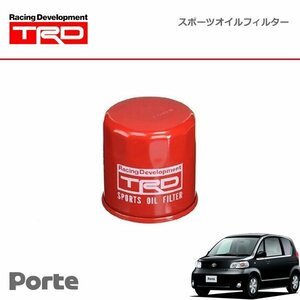 TRD スポーツオイルフィルター ポルテ NNP10 NNP11 NNP15 04/07～12/07