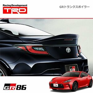 TRD GRトランクスポイラー クリスタルブラックシリカ GR86 ハチロク ZN8 21/10～