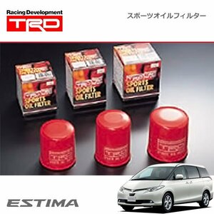 TRD スポーツオイルフィルター エスティマ ACR50W ACR55W 06/01～16/06 2.4L